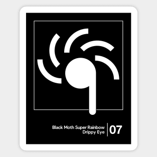 BMSR - Drippy Eye / Minimalist Style Graphic Design Magnet